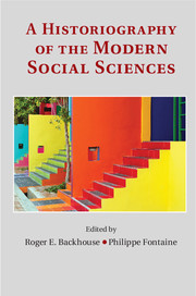 A Historiography of the Modern Social Sciences