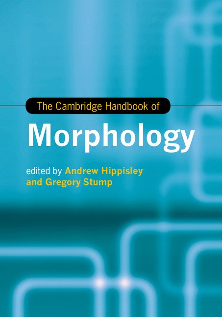 The Handbook of Morphology | Wiley