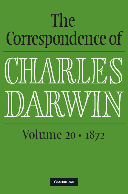 The Correspondence of Charles Darwin