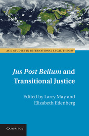 Jus Post Bellum and Transitional Justice