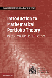 Introduction to Mathematical Portfolio Theory