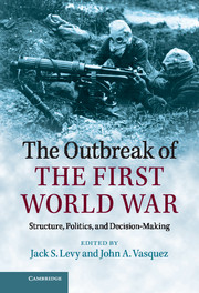 The Outbreak of the First World War