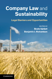 Company Law and Sustainability