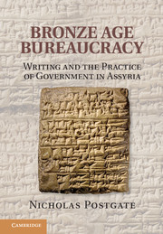 Bronze Age Bureaucracy