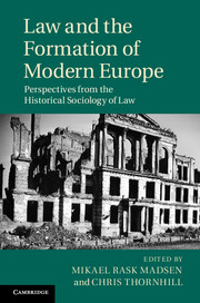 Law and the Formation of Modern Europe