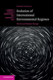 Evolution of International Environmental Regimes