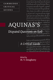 Aquinas's Disputed Questions on Evil