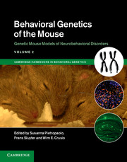 Behavioral Genetics of the Mouse