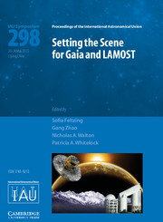 Setting the Scene for Gaia and LAMOST (IAU S298)