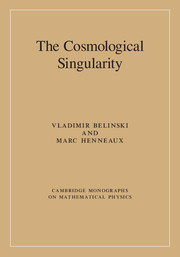 The Cosmological Singularity