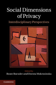 Social Dimensions of Privacy