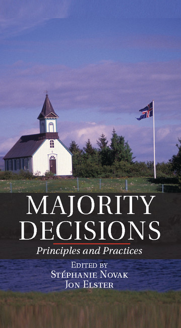 Majority Rules In Constitutional Democracies Chapter 11 Majority Decisions