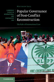Popular Governance of Post-Conflict Reconstruction