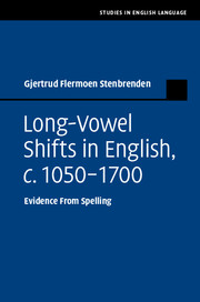 Long-Vowel Shifts in English, c.1050–1700