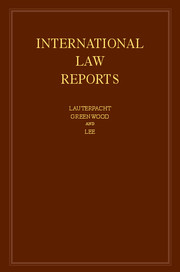 International Law Reports