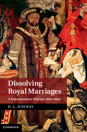 Dissolving Royal Marriages