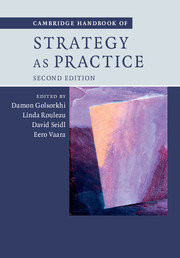 Cambridge Handbook of Strategy as Practice
