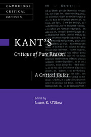 Kants critique pure reason critical guide | Eighteenth-century