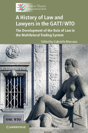 A History of Law and Lawyers in the GATT/WTO