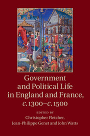 Government and Political Life in England and France, c.1300–c.1500