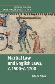 Martial Law and English Laws, c.1500–c.1700