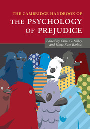 The Cambridge Handbook of the Psychology of Prejudice