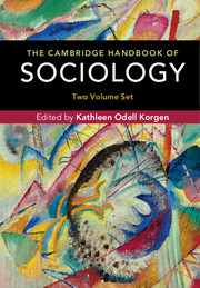 The Cambridge Handbook of Sociology