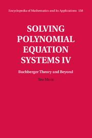 Solving Polynomial Equation Systems IV