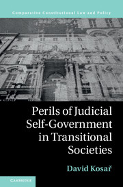 Perils of Judicial Self-Government in Transitional Societies