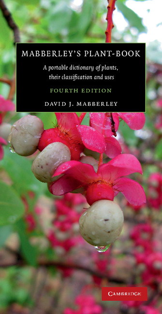 The Dictionary Mabberley S Plant Book