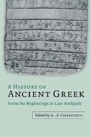 A History of Ancient Greek