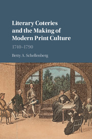 Literary Coteries and the Making of Modern Print Culture