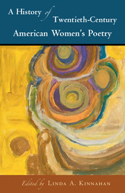 A History of Twentieth-Century American Women's Poetry