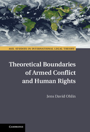Theoretical Boundaries of Armed Conflict and Human Rights