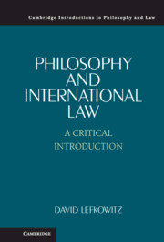 Cambridge Introductions to Philosophy and Law