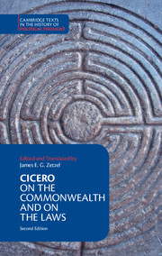 Cicero: On the Commonwealth and On the Laws