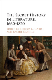 The Secret History in Literature, 1660–1820