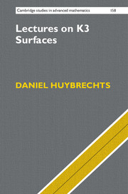 Lectures on K3 Surfaces
