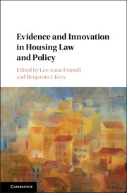 Evidence and Innovation in Housing Law and Policy