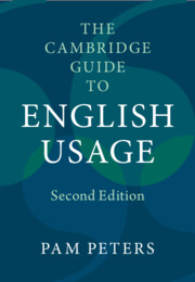 The Cambridge Guide to English Usage