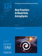 New Frontiers in Black Hole Astrophysics (IAU S324)