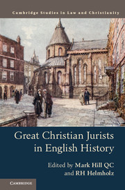 Great Christian Jurists in English History