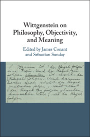 Wittgenstein on Philosophy, Objectivity, and Meaning