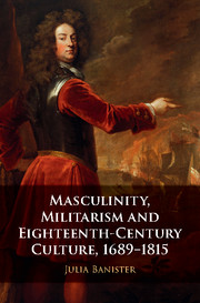 Masculinity, Militarism and Eighteenth-Century Culture, 1689–1815