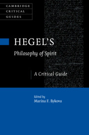 Hegel's Philosophy of Spirit