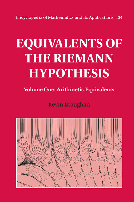 Equivalents of the Riemann Hypothesis