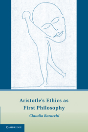 Aristotle's Ethics as First Philosophy