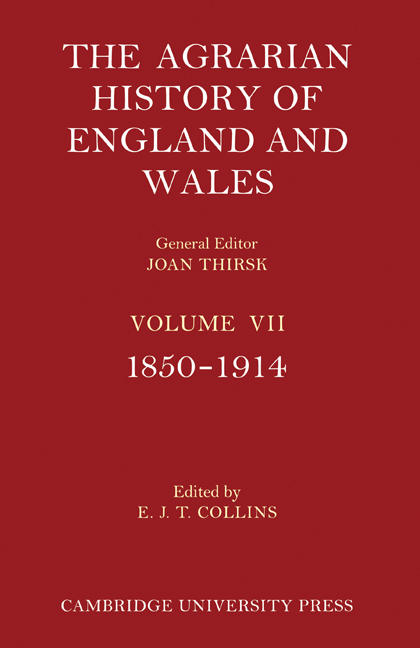 The Agrarian History of England and Wales