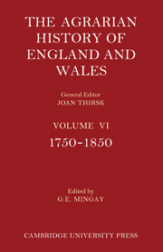 The Agrarian History of England and Wales