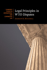 Legal Principles in WTO Disputes